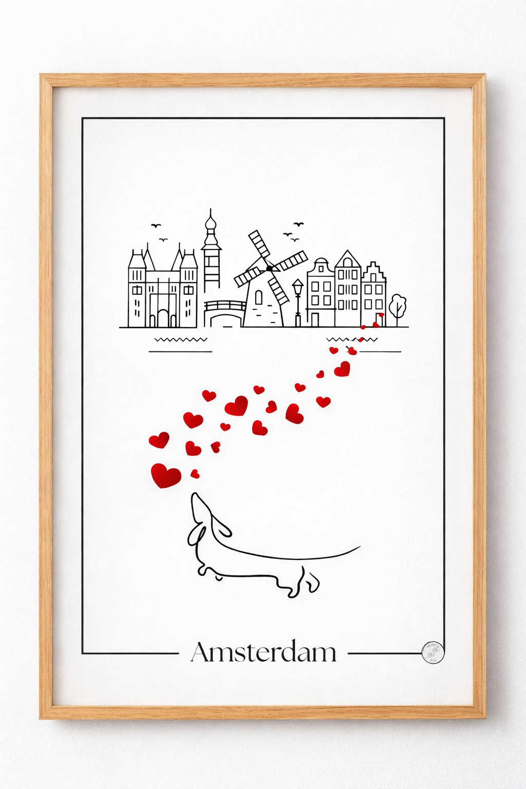 Affiche Amsterdam