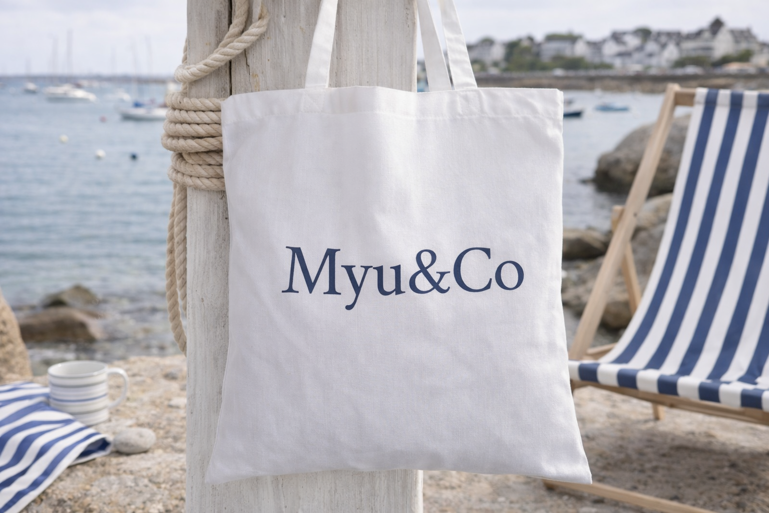 Tote bag teckel dans la Breizh