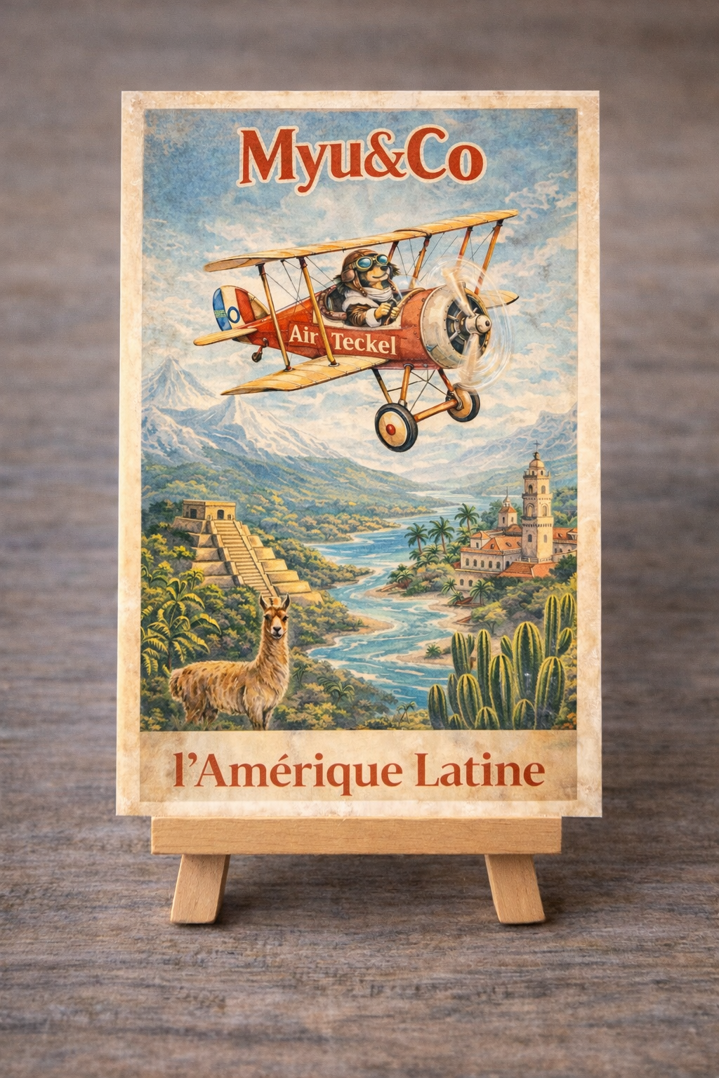 Carte travel Amérique latine