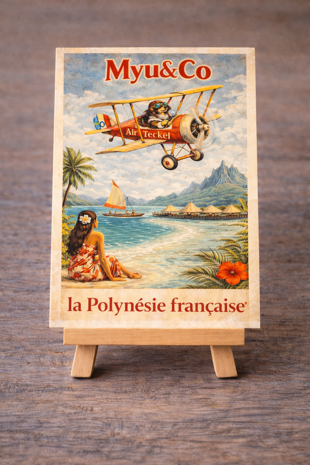Carte travel Polynésie