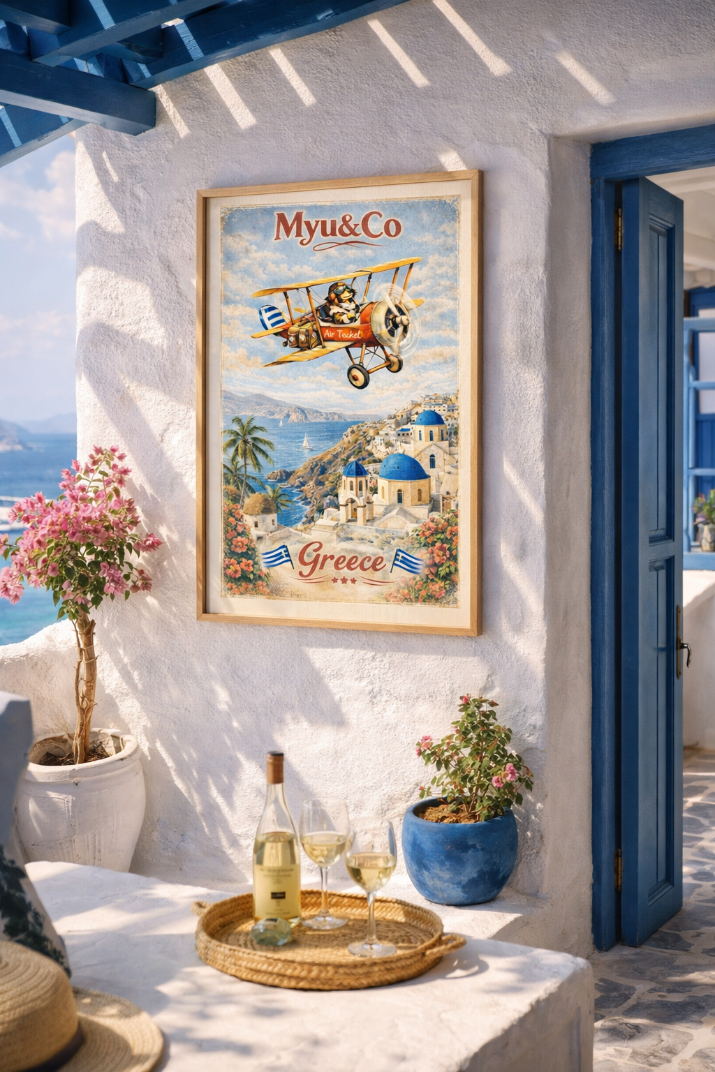 Affiche travel Grèce