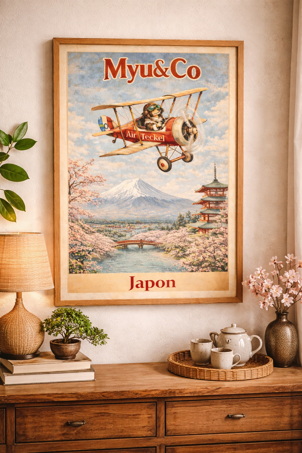 Affiche travel Japon