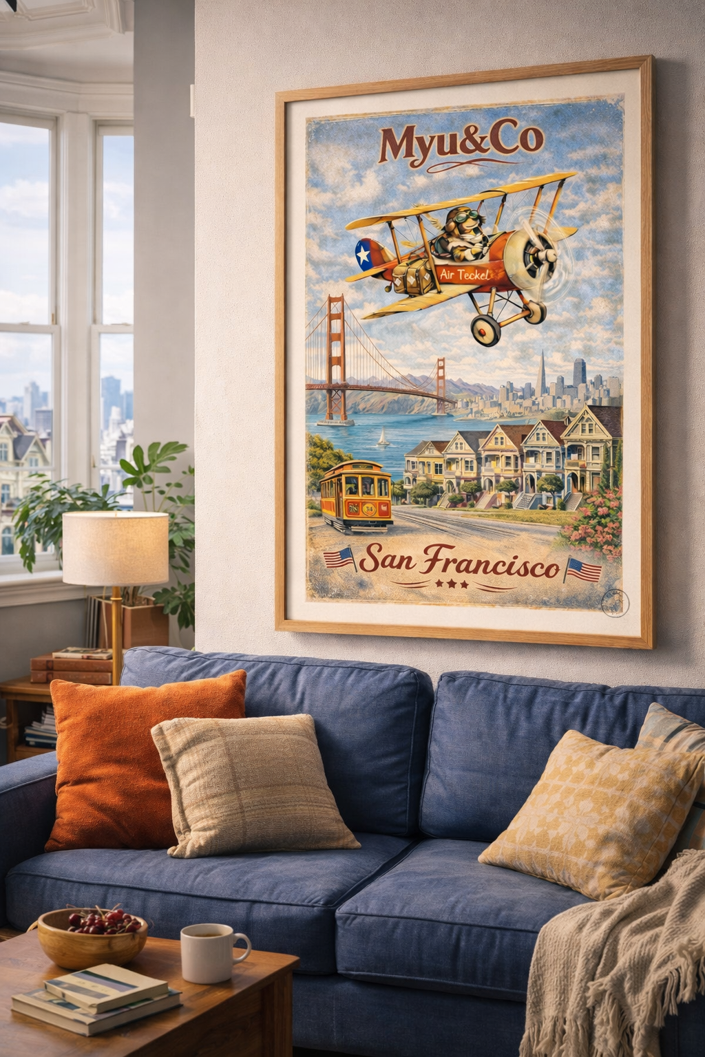 Affiche travel San Francisco