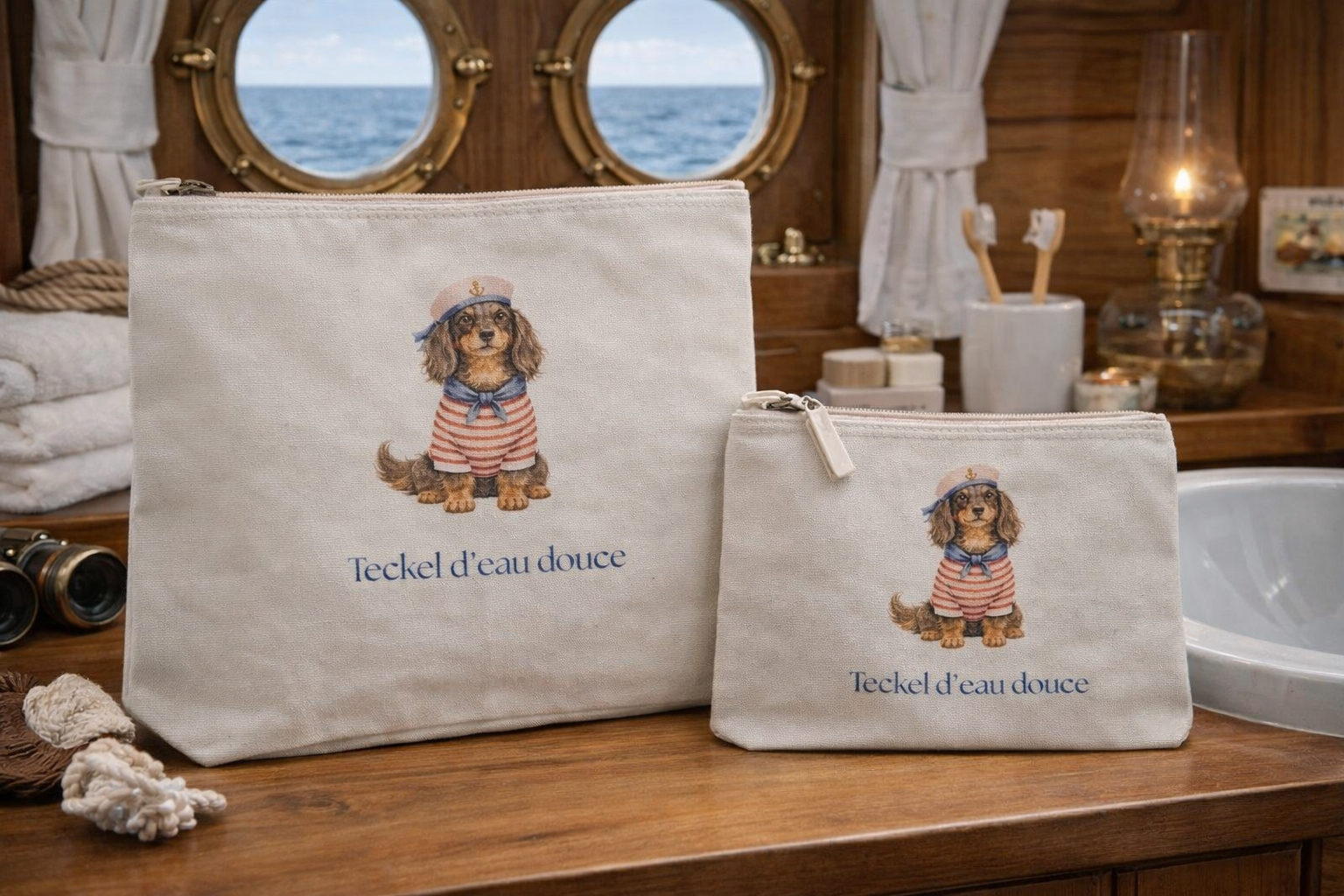 Pochette Teckel d'eau douce