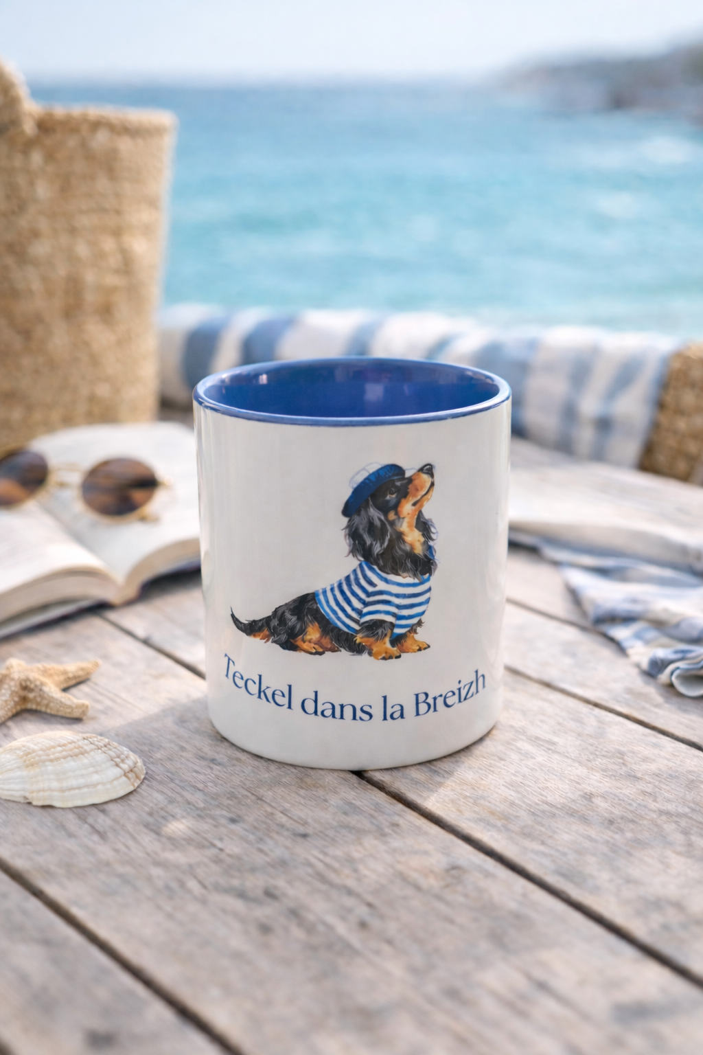 Mug Teckel dans la Breizh