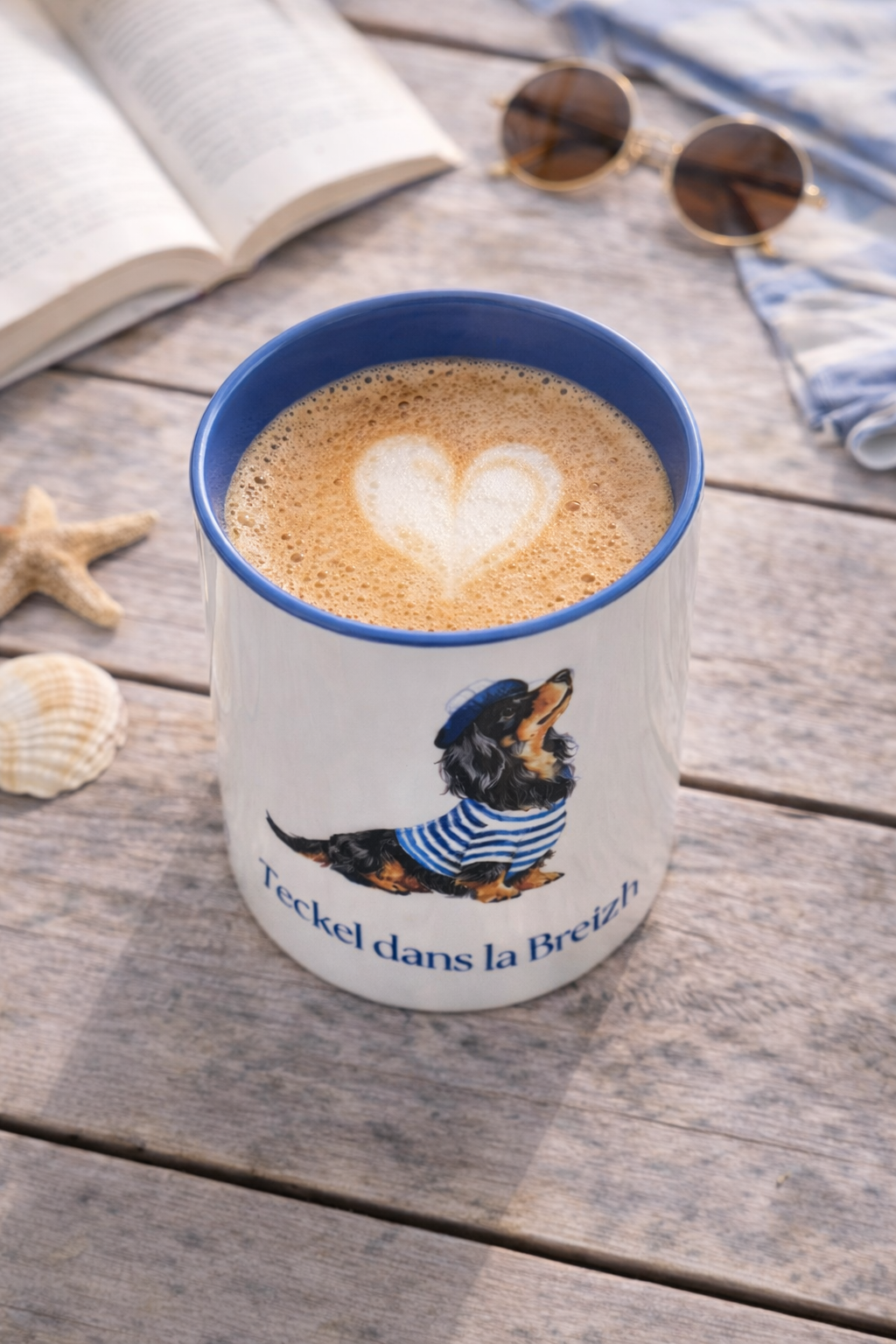 Mug Teckel dans la Breizh