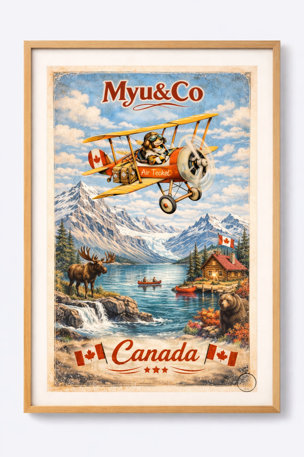 Affiche Travel Canada