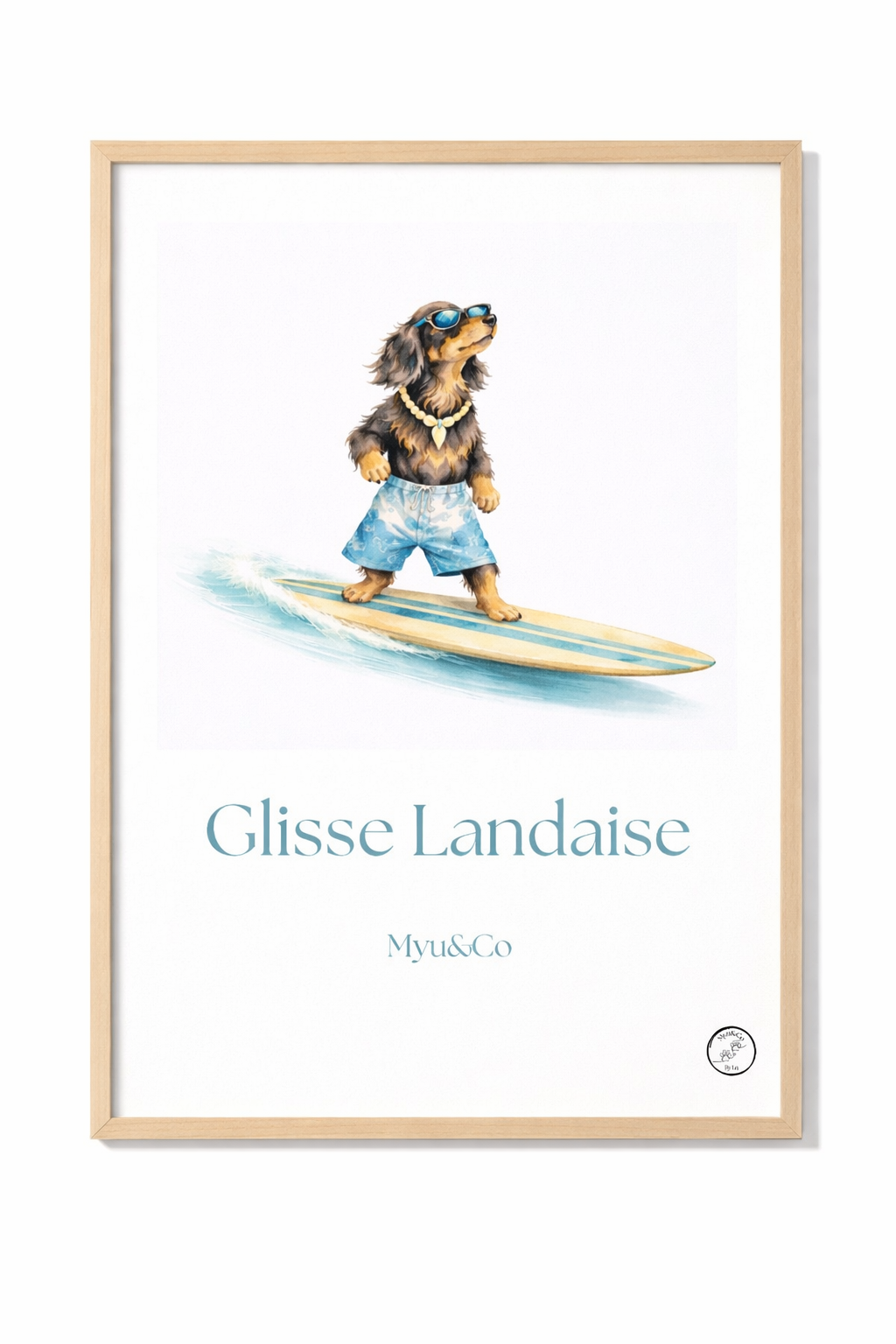 Affiche Glisse Landaise