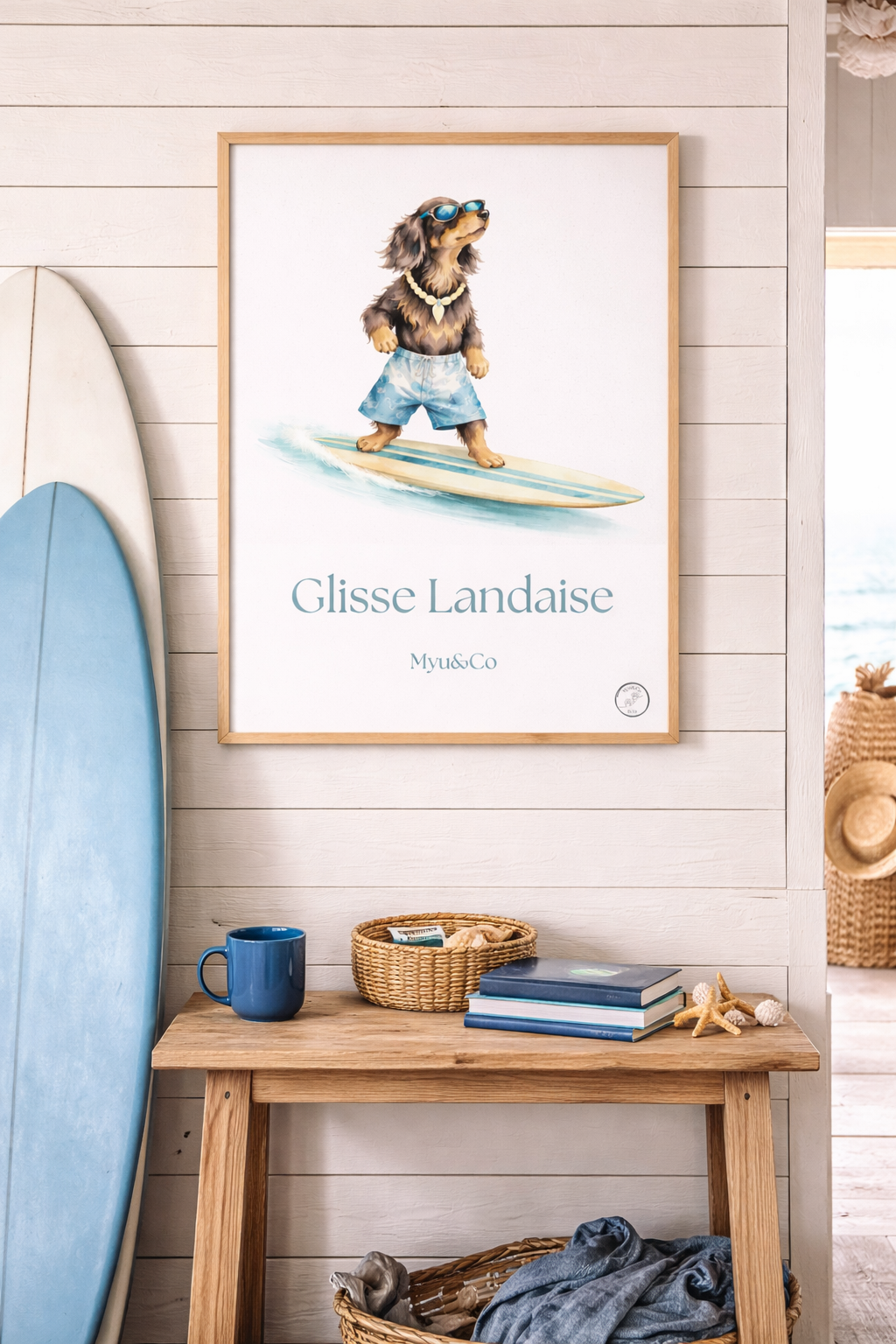 Affiche Glisse Landaise