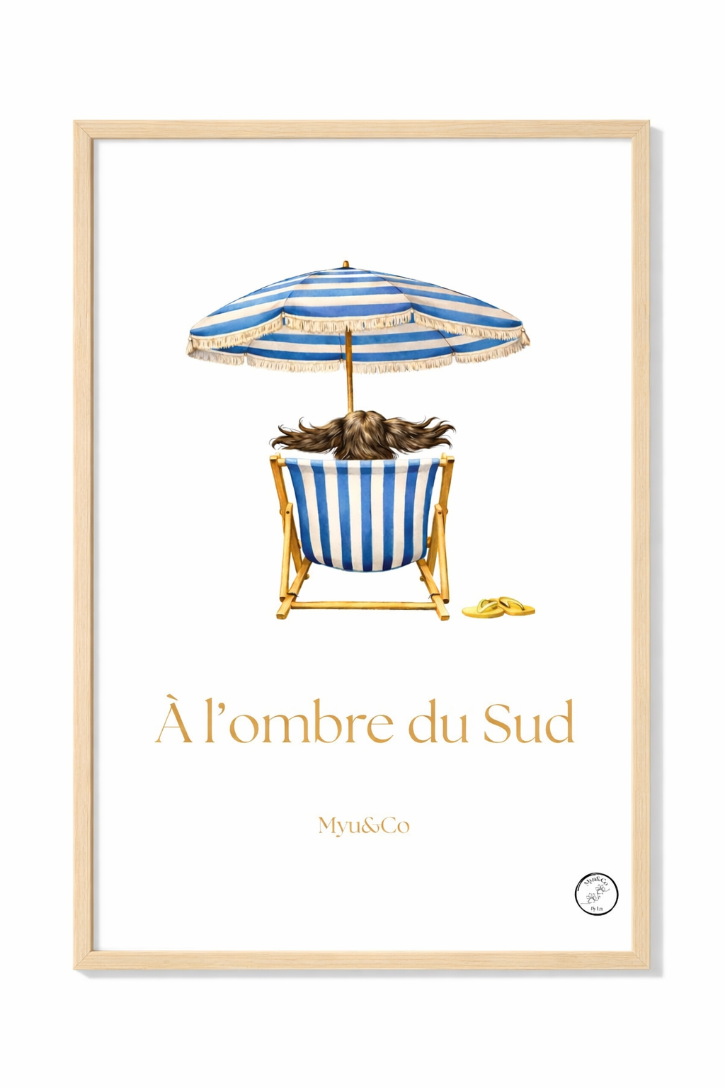 Affiche à l'ombre du Sud