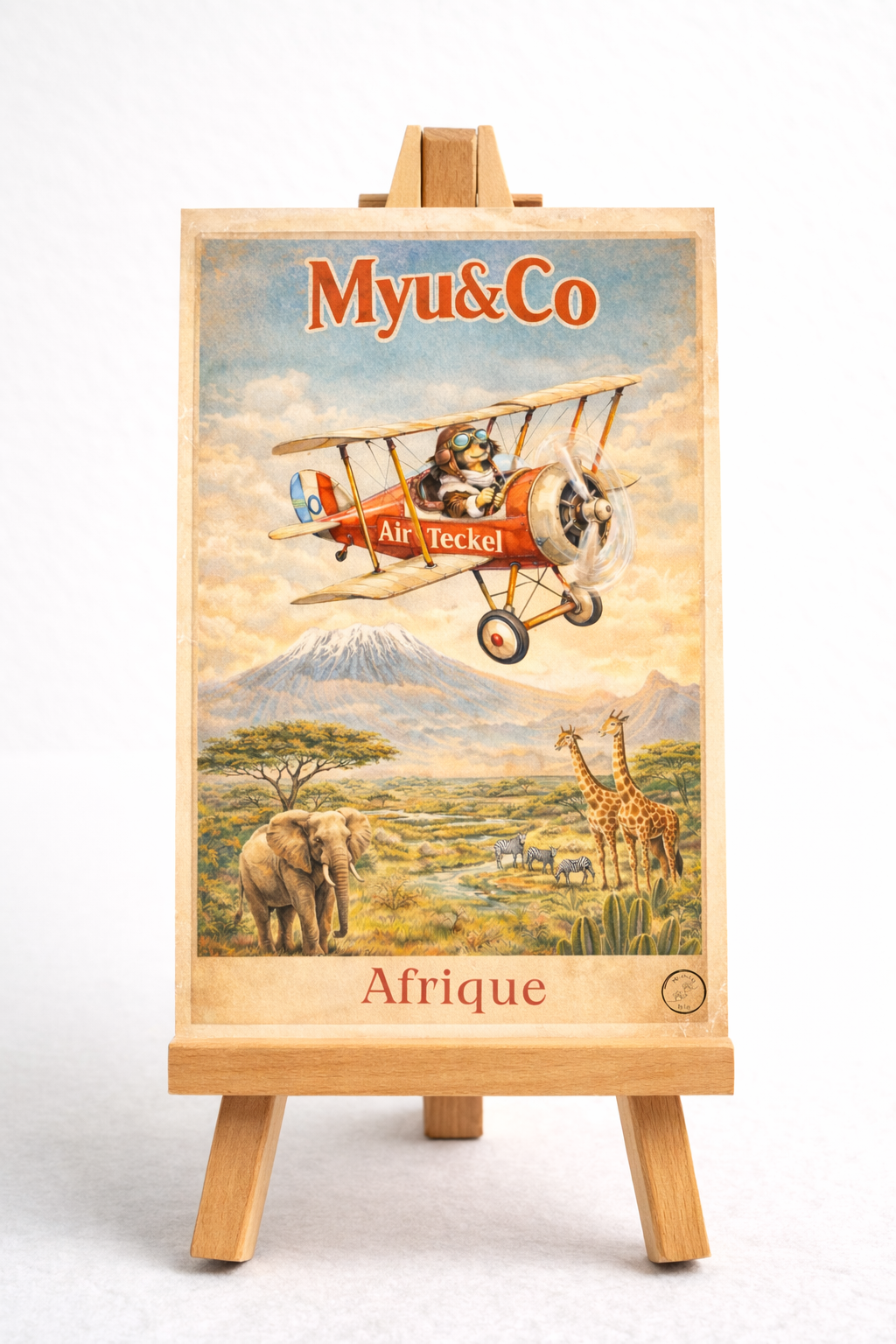 Carte travel Afrique