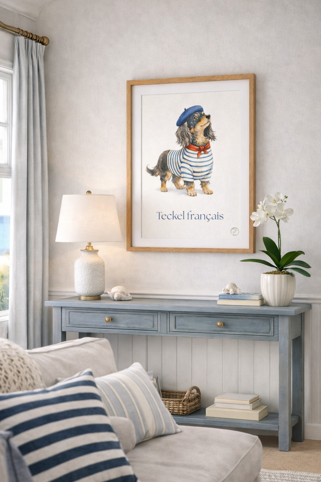 Affiche teckel français