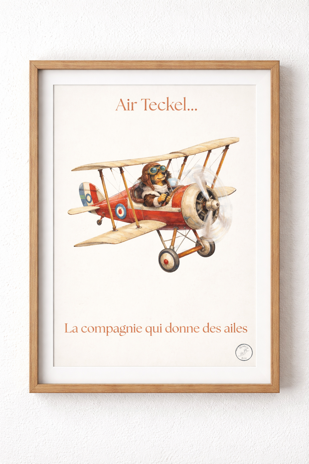 Affiche Air teckel