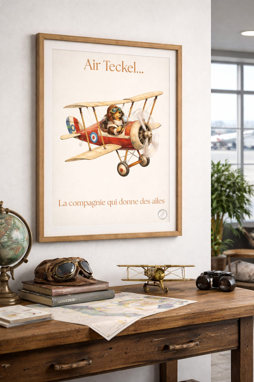 Affiche Air teckel