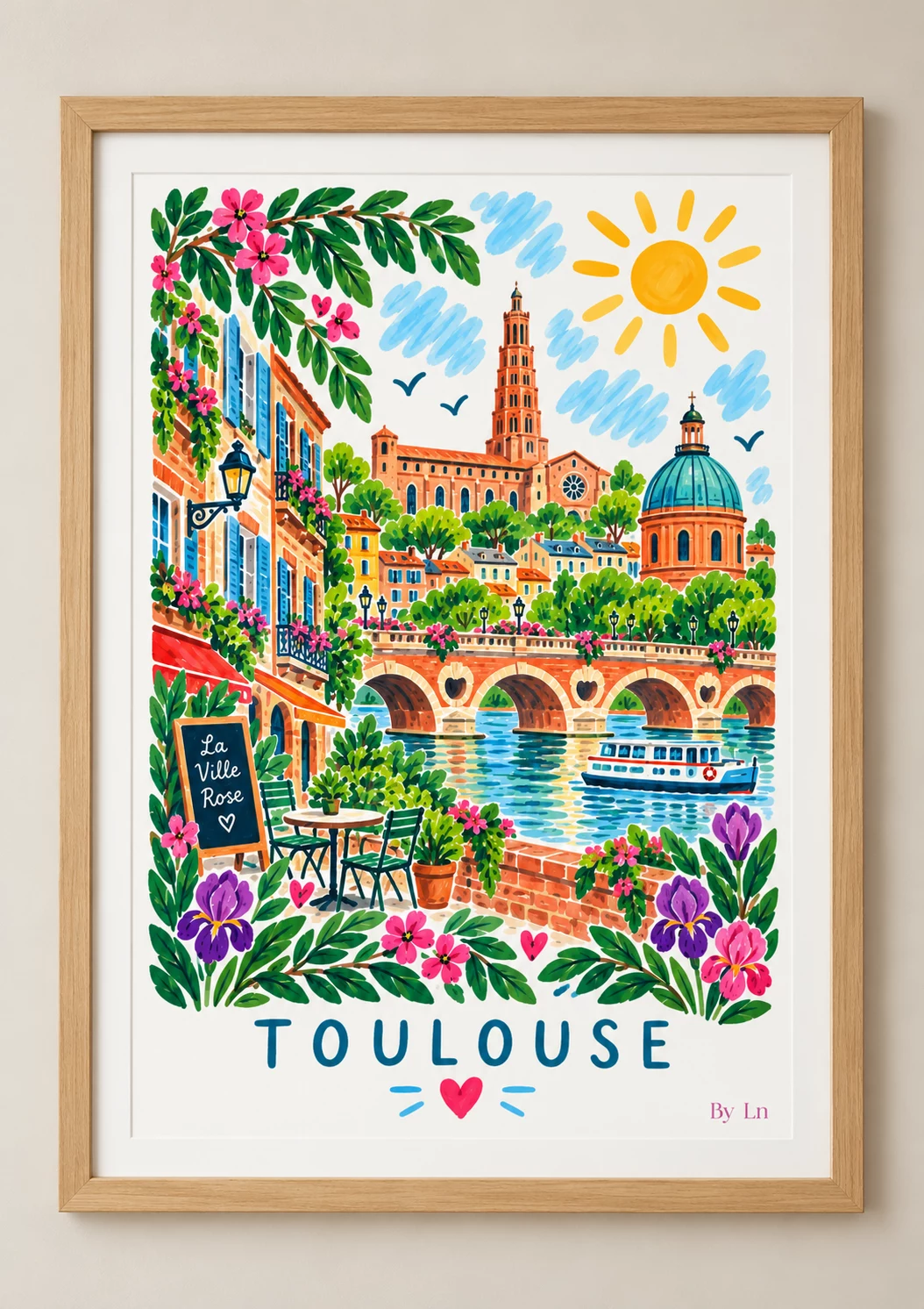 Affiche Toulouse