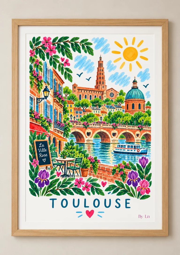 Affiche Toulouse