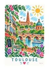 Affiche Toulouse