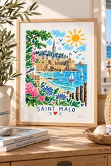 Affiche Saint-Malo