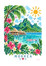 Affiche Moorea