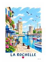 Affiche La Rochelle