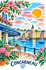 Affiche Concarneau