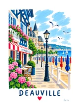 Affiche Deauville