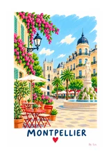 Affiche Montpellier