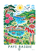 Affiche Pays Basque