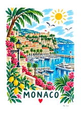 Affiche Monaco