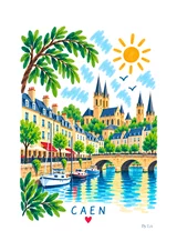 Affiche Caen