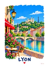 Affiche Lyon
