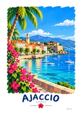 Affiche Ajaccio