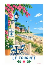 Affiche Le Touquet