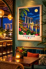 Affiche Singapour