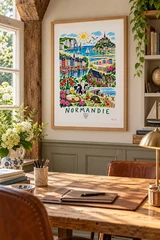 Affiche Normandie