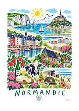 Affiche Normandie