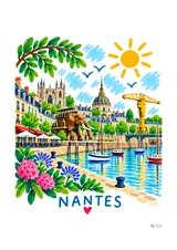 Affiche Nantes
