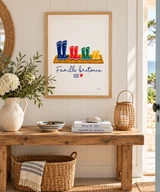 Affiche Famille bretonne