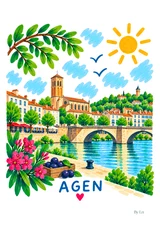 Affiche Agen