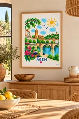 Affiche Agen
