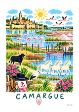 Affiche Camargue