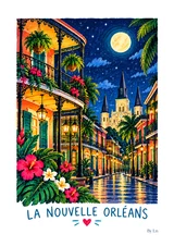 Affiche La Nouvelle-Orléans