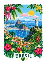 Affiche Brésil