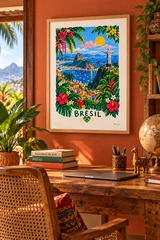 Affiche Brésil