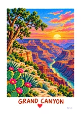 Affiche Grand Canyon