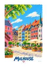 Affiche Mulhouse