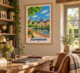 Affiche Fontainebleau