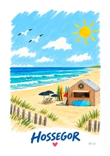 Affiche Hossegor