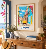 Affiche Lisbonne